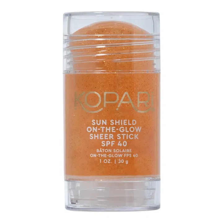 Kopari Sun Shield On-the-glow Sheer Stick Sunscreen SPF 40, $60, Sephora