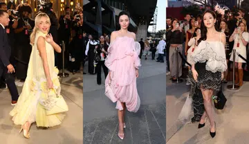 Dior Cruise 2027 show celebrition fashion outfits