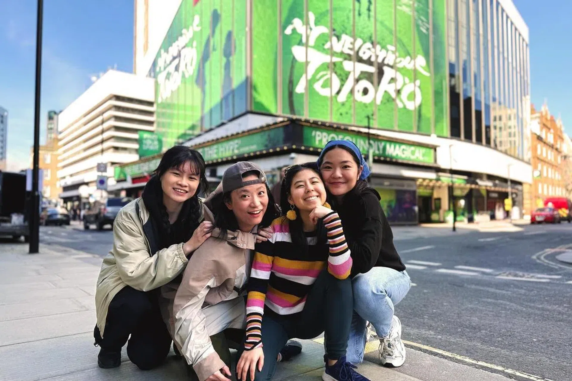 My Neighbour Totoro West End Singaporean actresses - Victoria Chen and Rachel Clare Chan