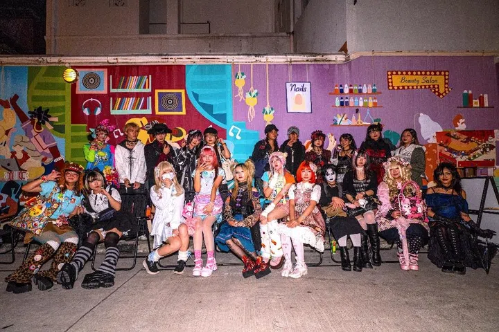 Konbini SG J-fashion runway 2026: A community gathering of Harajuku-style fashion enthusiasts, Lolita, and Decora creatives in Singapore.