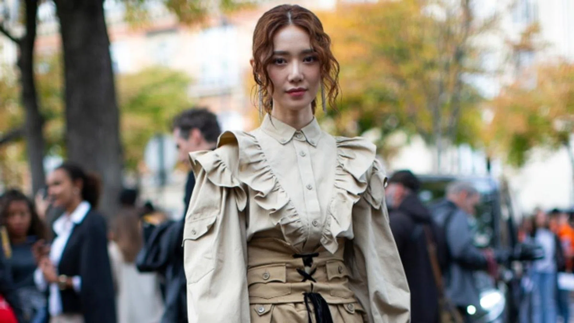 These Streetstyle Stars Show Us How To Pull Off Frills The Edgy