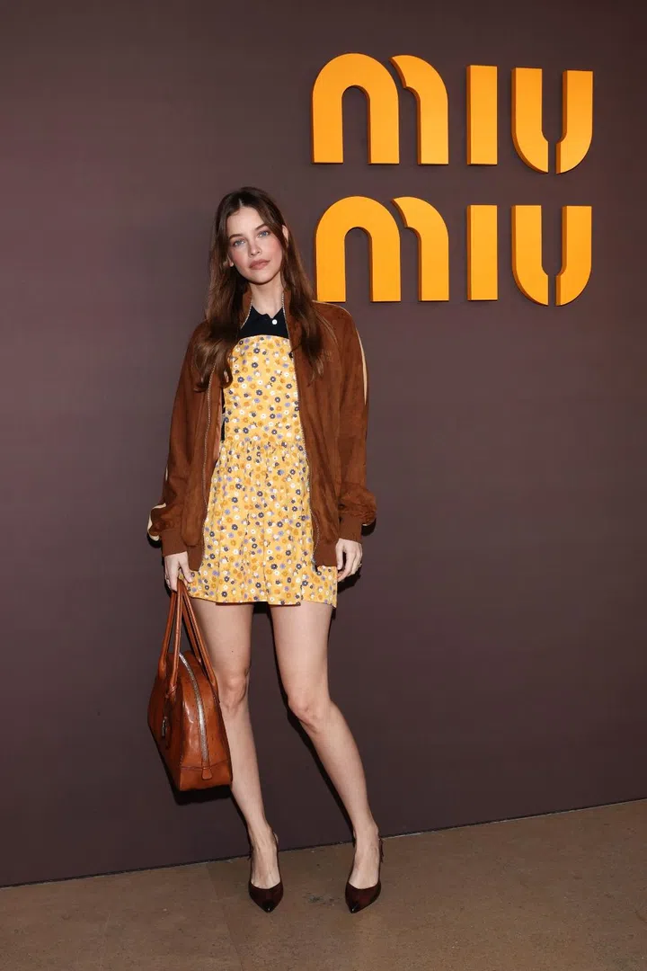 barbara palvin miu miu fall winter 2026 paris fashion week