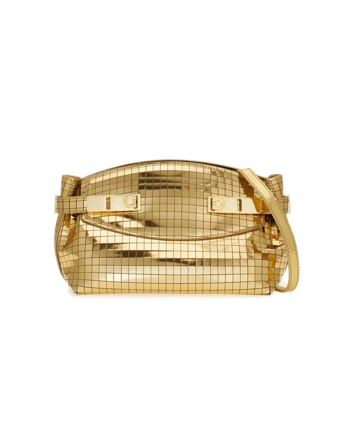 holiday christmas gift guide leo horoscope zodiac sign ferragamo holiday 2024 gold bag