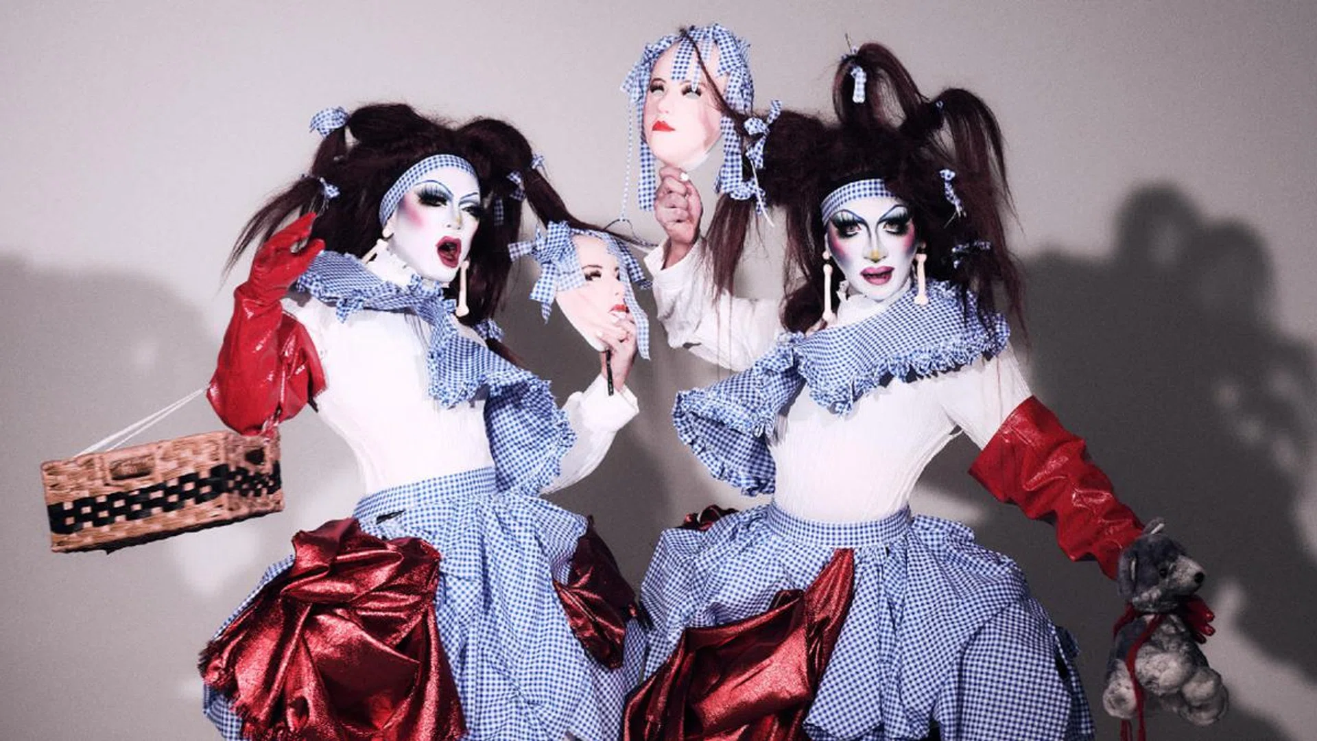 Drag performers House of Haute Mess are serving looks and fashion. Credit: House of Haute Mess