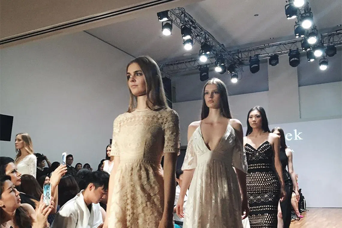 What Went Down At Aijek's Show At Singapore Fashion Week - Female ...
