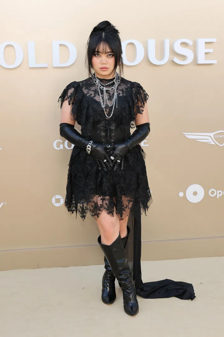 Thalia Tran 2026 Gold Gala outfit fashion