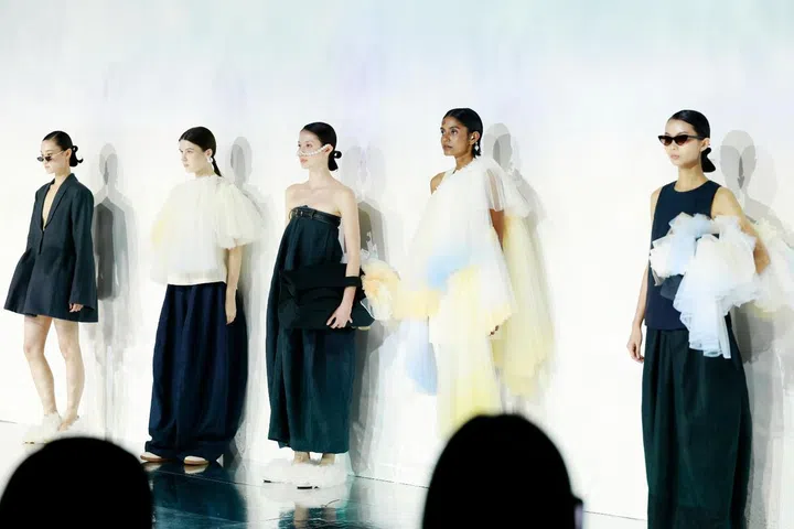 Lau Shi Ning -- In Memory for lasalle college of the arts graduate fashion show 2025