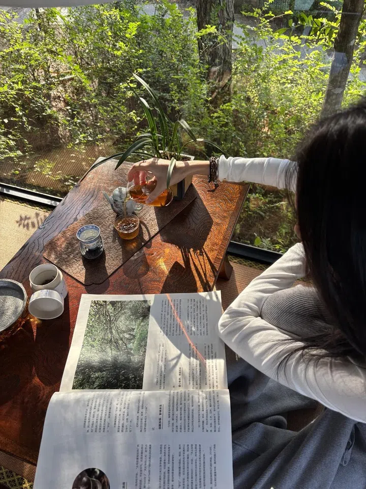 Ding Chiern Yin girl in love tea