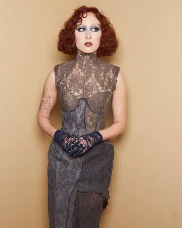 chappell roan acne studios paris fashion week