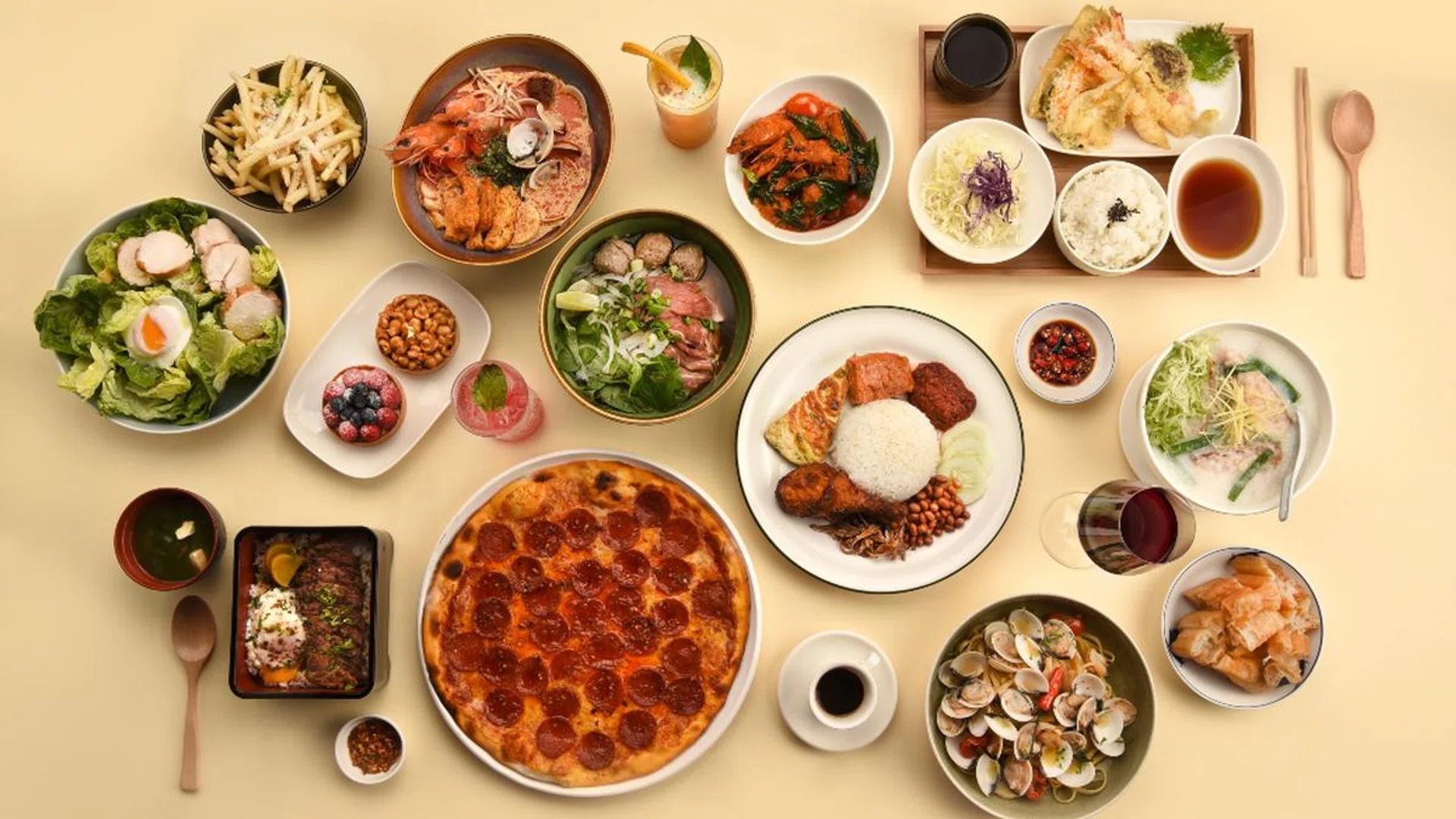 All you can eat. Credit: Les Amis Group