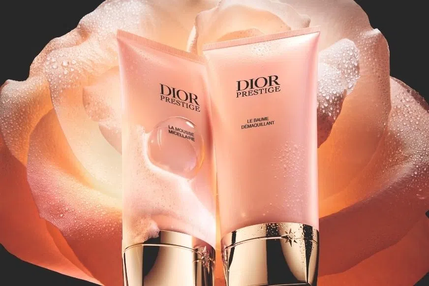 Dior Prestige Introduces New Rose-Infused Oil Cleansers And