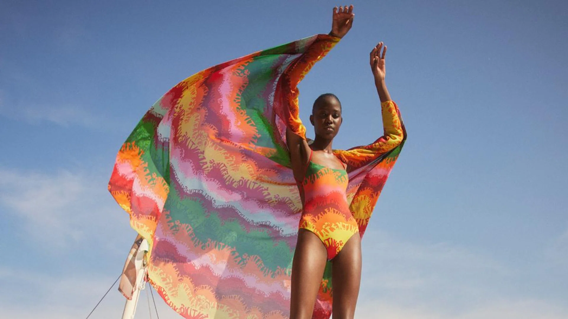 Making waves with Valentino Escape. Credit: Valentino