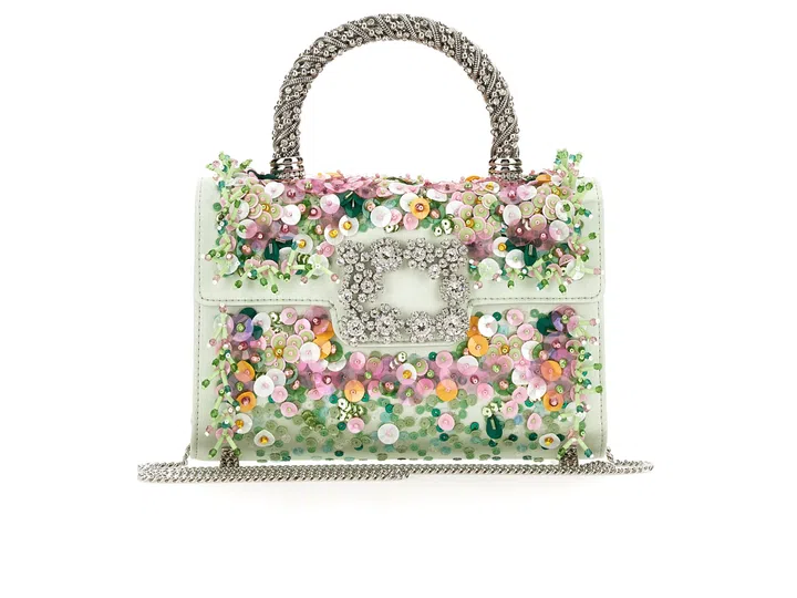 Roger Vivier Singapore-exclusive bag mint green