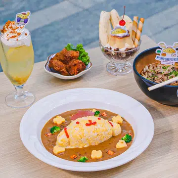 Pompompurin Cafe Singapore 2026 at Japan Rail Cafe
