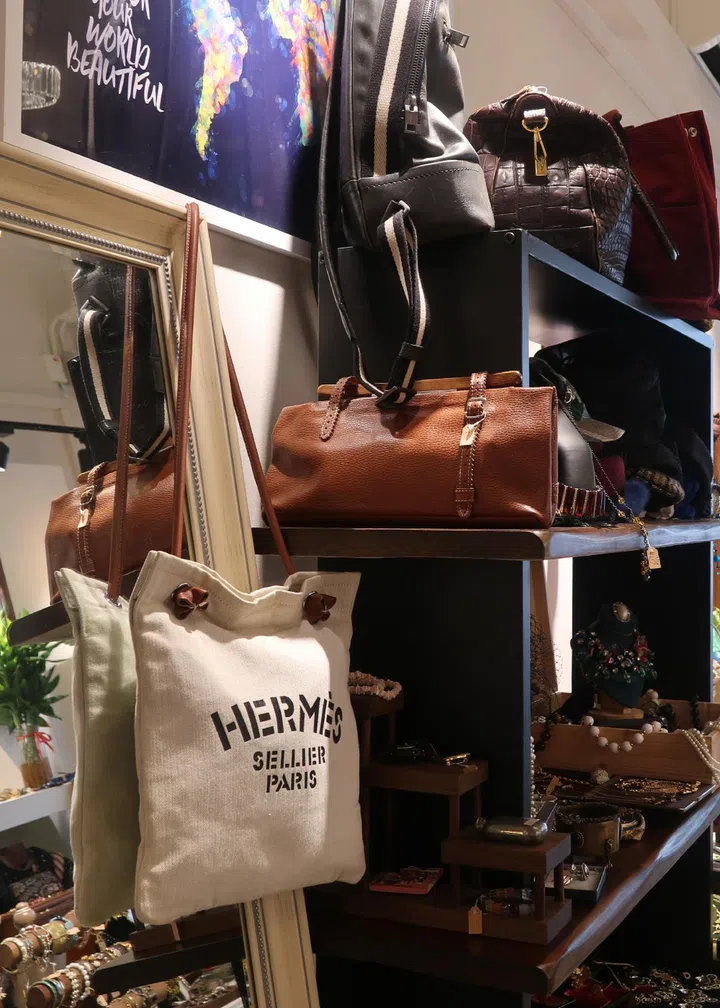 echo vintage hermes bag