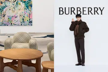 Lee Jae-wook at Emotional Legacies exhibition in Seoul