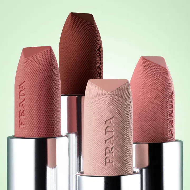Prada Monochrome Hyper Matte and Soft Matte Lipsticks