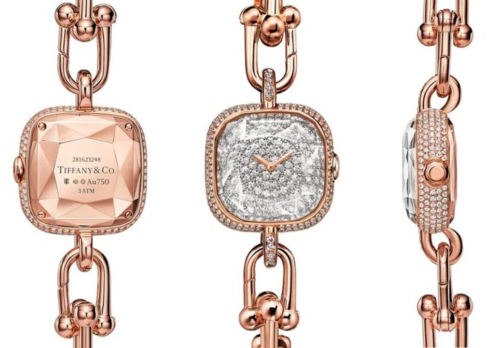 Tiffany & co. hardwear watch rose gold