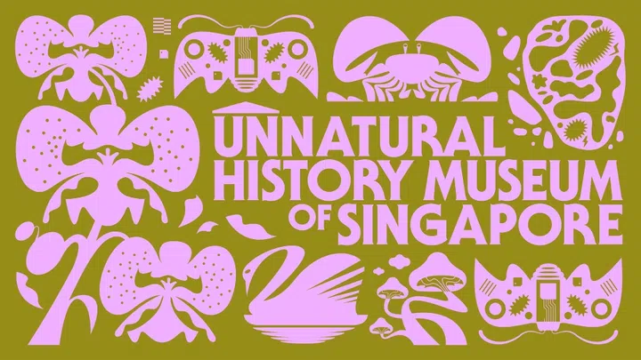 the poster art for unnatural history museum of Singapore