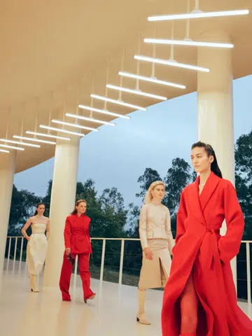 Hermes Resort 2027 Collection Show at Los Angeles