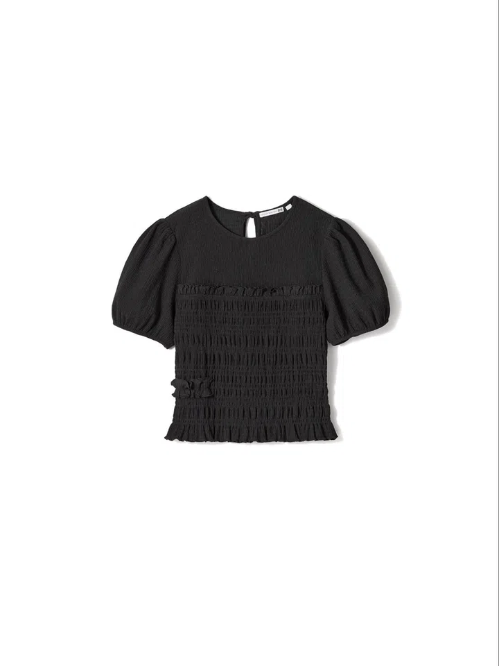 Uniqlo Cecilie Bahnsen Shirring Volume Sleeve T-Shirt