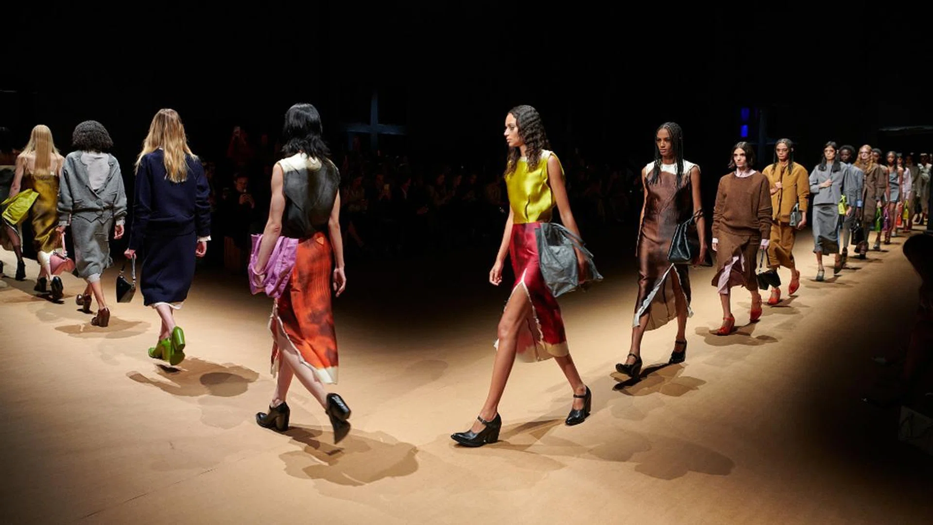 It's giving mysterious. Credit: Prada