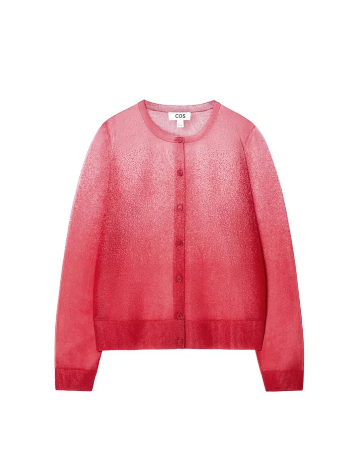 cos capsule collection lunar new year amber chen tanchen studio cos red cardigan jacket