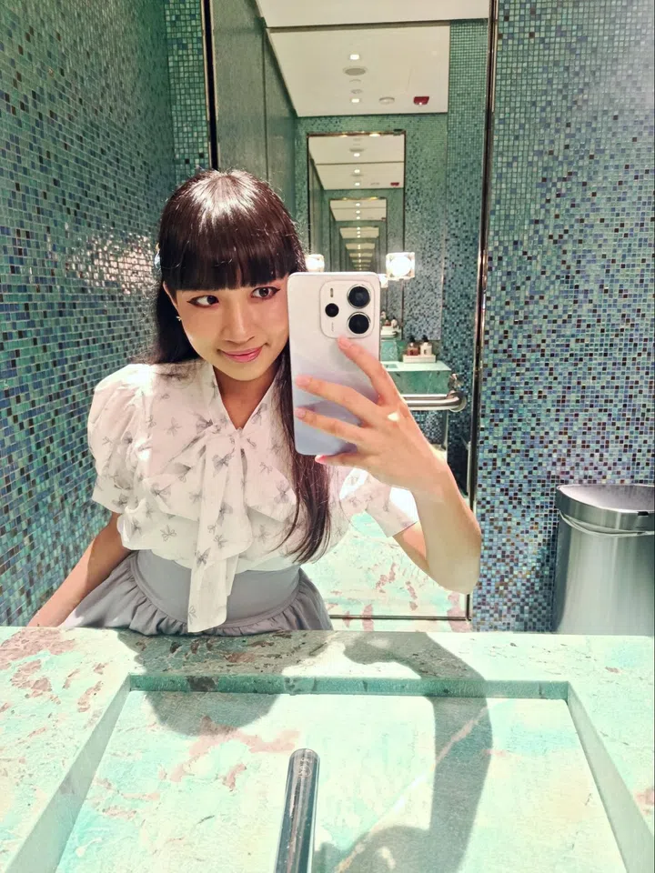 Tiffany & Co Blue Box Cafe Singapore review bathroom toilet