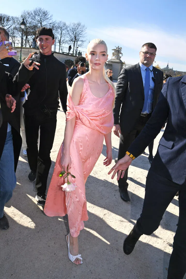 Anya Taylor-Joy Dior Fall Winter 2026 Paris Fashion Week