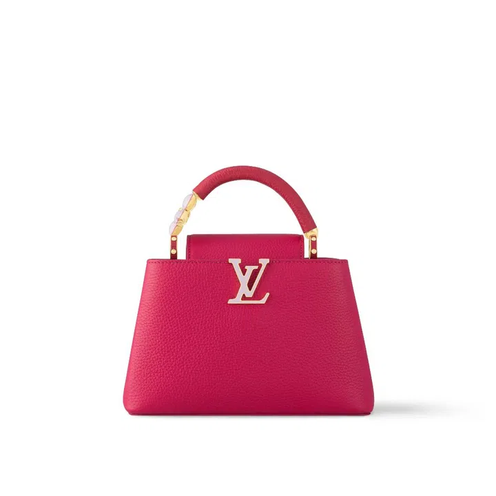 lv murakami cherry blossom capucines bb