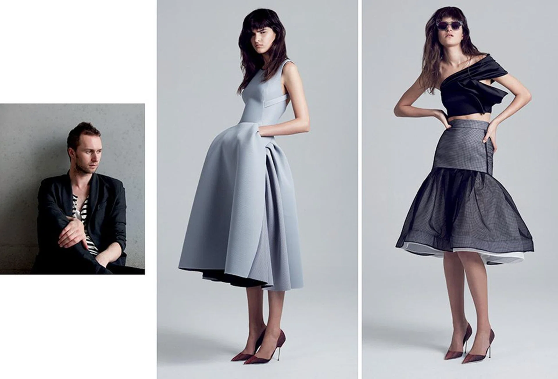 sachin and babi light blue dress After 26 Years, Toni Maticevski Is Doing Some Spring Cleaning