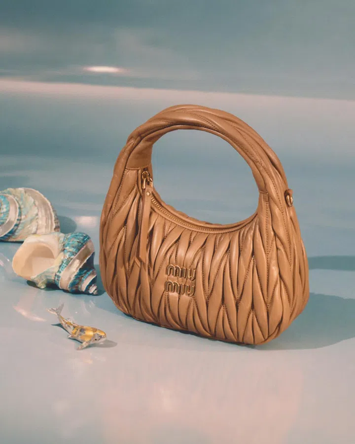 Miu Miu's matelasse bag