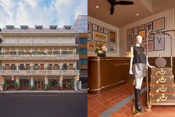 Louis Vuitton hotel popup Bangkok
