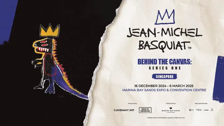 mbs marina bay sands jean-michel basquiat exhibition