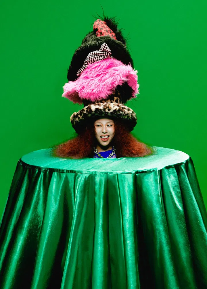 Mae Tan photographed by Feedbeng for her 30th birthday Alice in Wonderland shoot