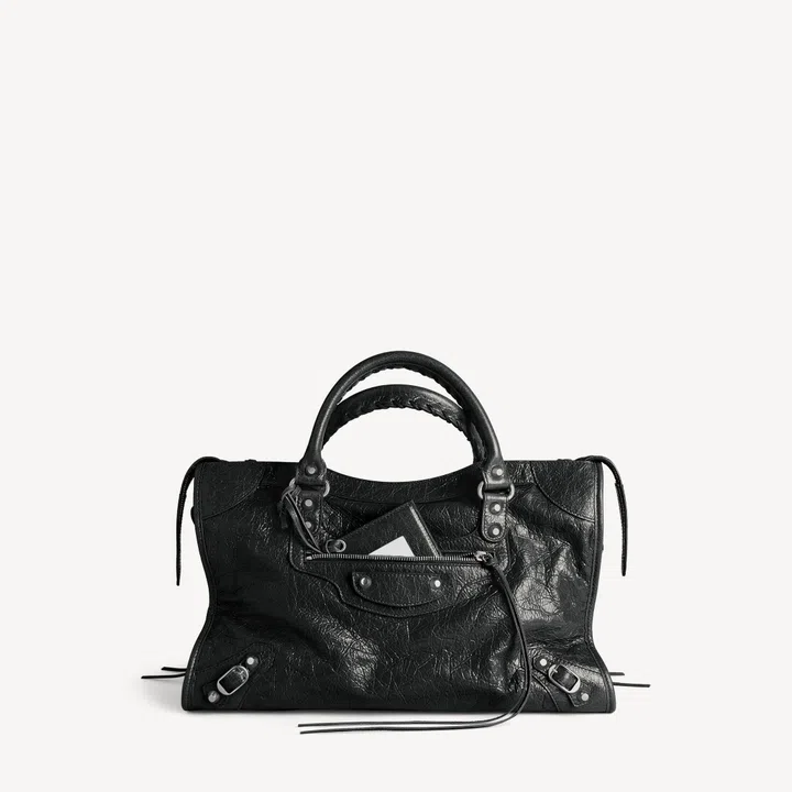 Balenciaga Fall 2026 collection - Balenciaga Le City bag medium in black