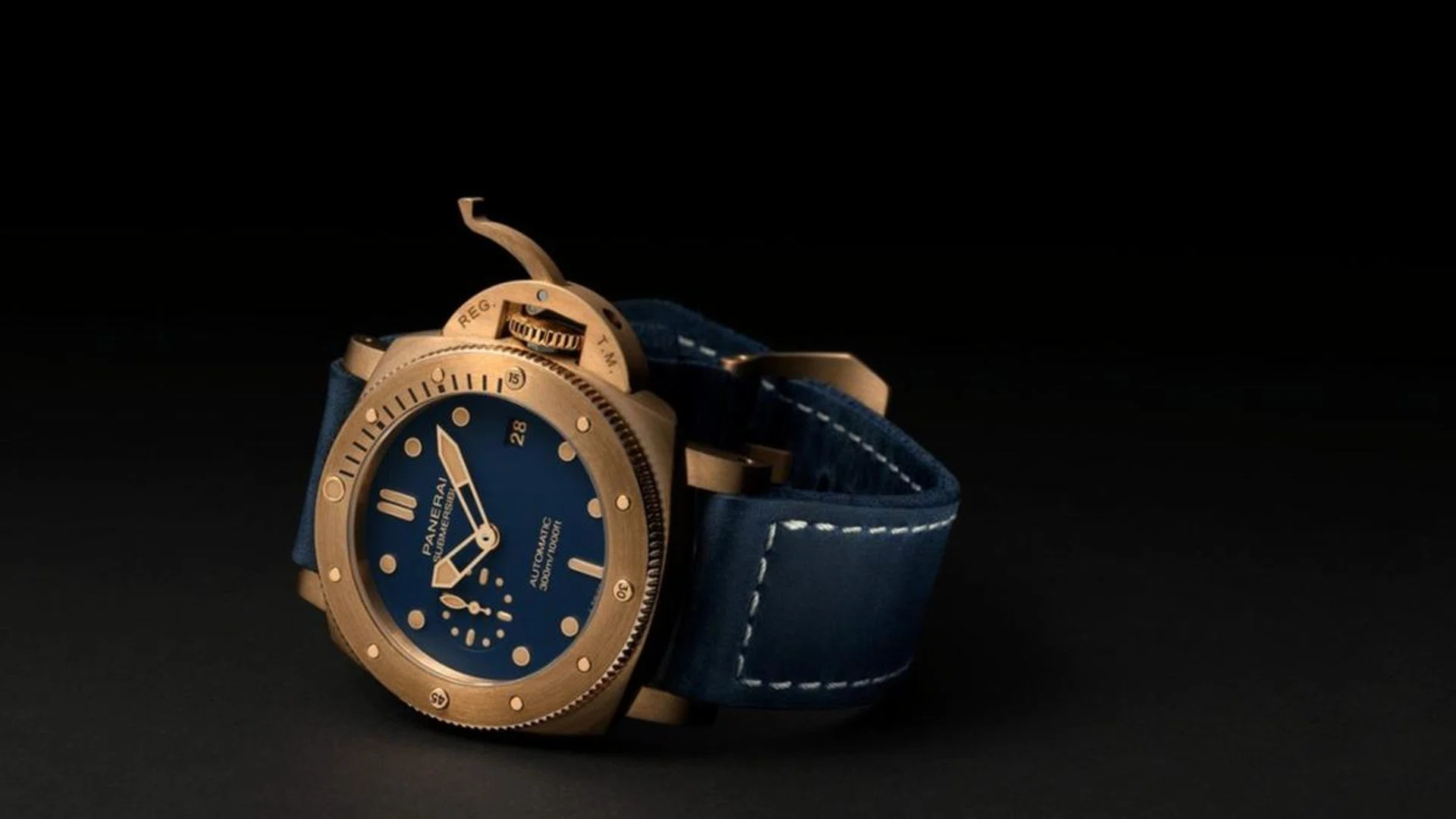 panerai watch bronze