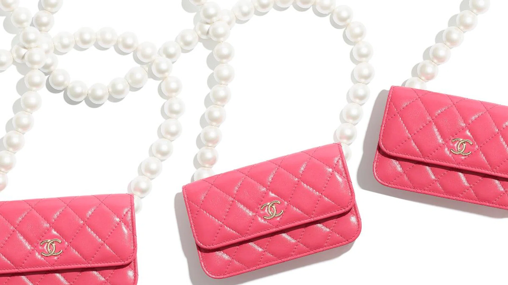 Who says you only wear pink on Wednesdays? Credit: Chanel