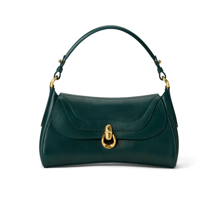 Vintage-inspired luxury branded handbags Fall Winter 2026 - Polo Ralph Lauren Blaze bag