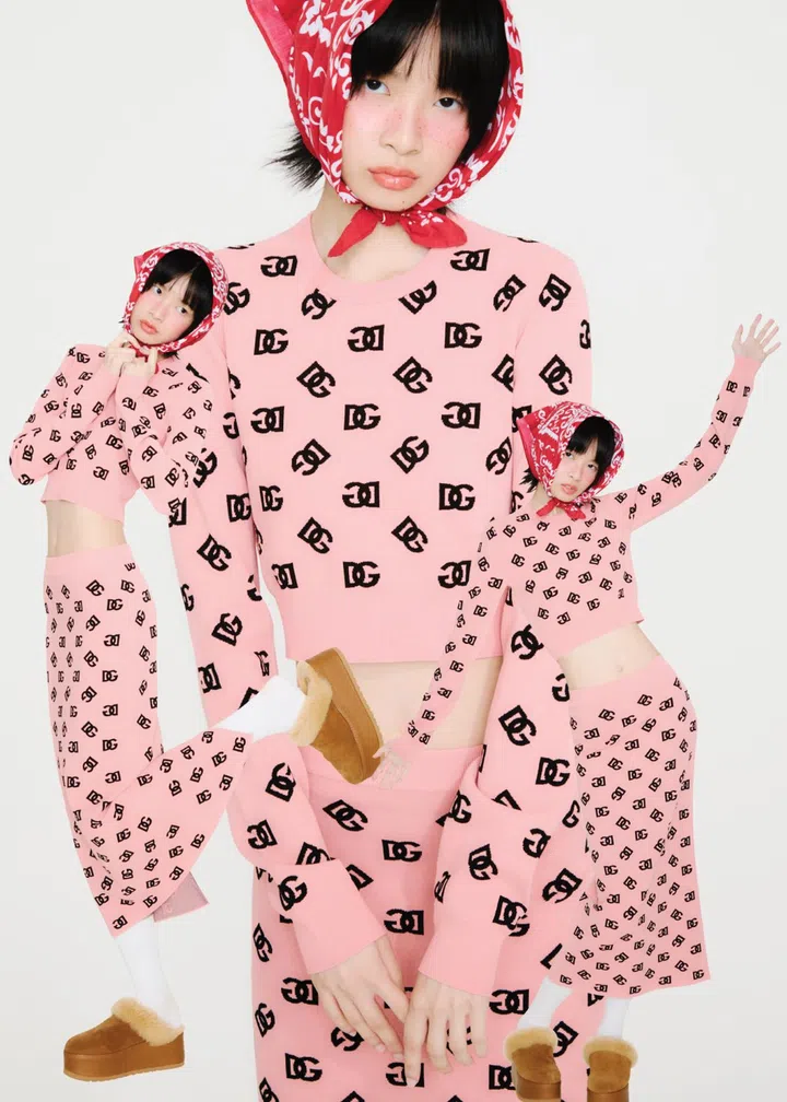 dolce gabbana monogram sweater