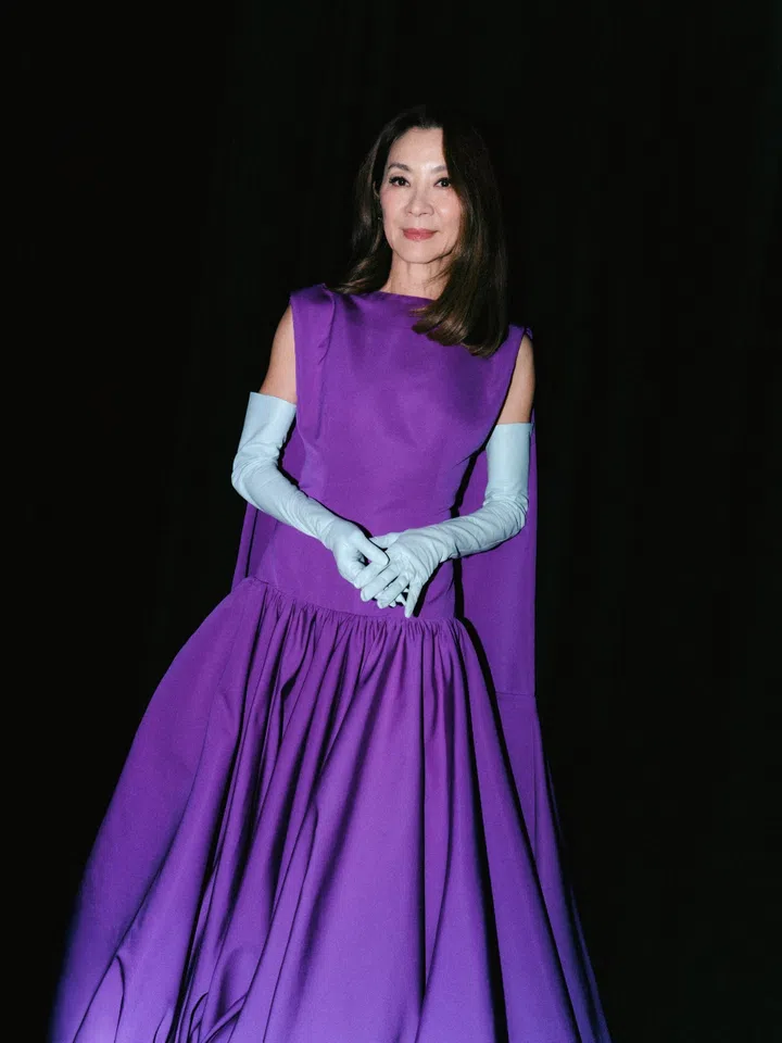 Wicked For Good World Tour Paris premiere Michelle Yeoh Balenciaga