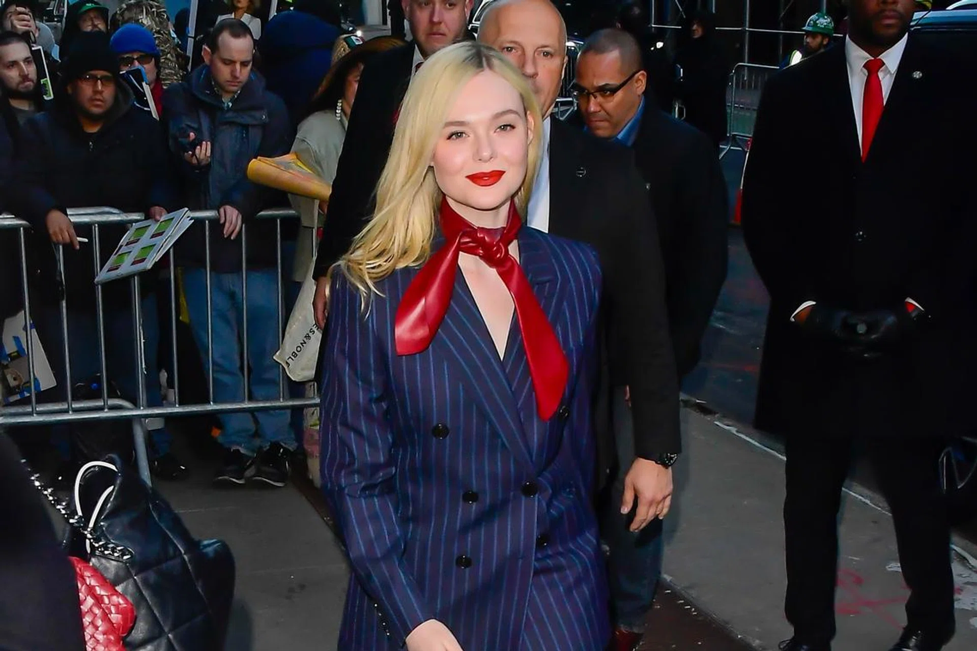 Celebrity street style red carpet fashion April 2026