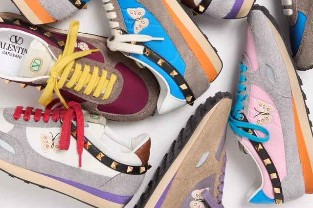 Meet The New Valentino Garavani Stud Up Sneakers