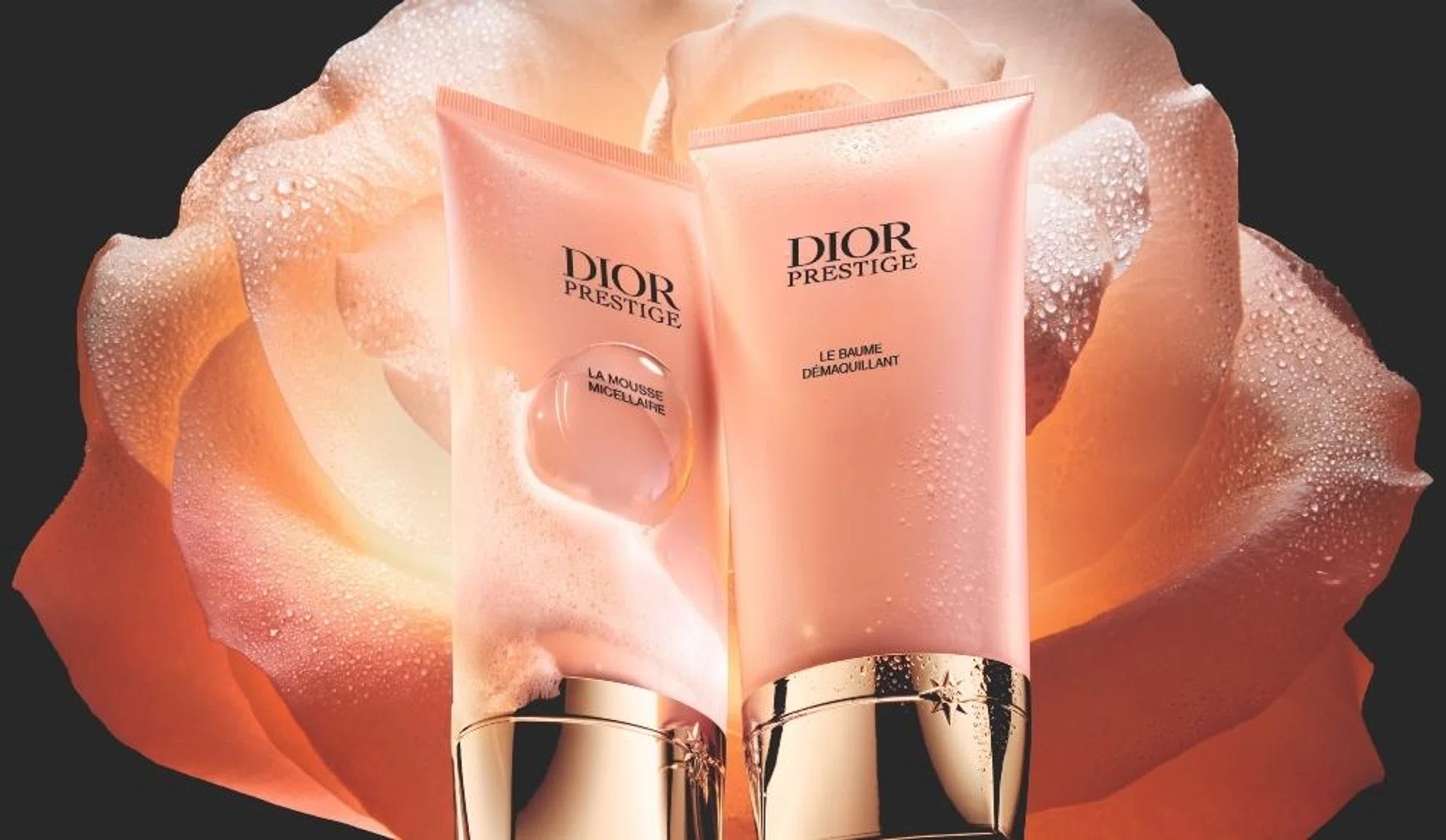 Dior Prestige Introduces New Rose-Infused Oil Cleansers And