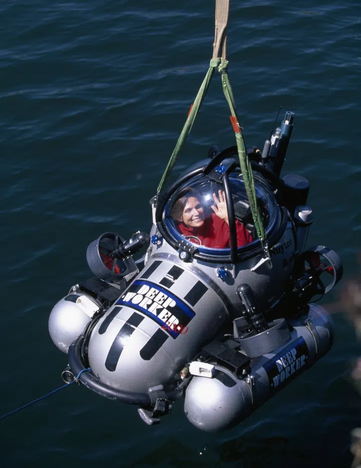 Sylvia Earle oceanographer diver