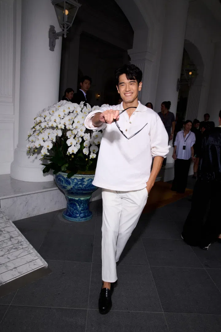 Nathan Hartono at Chanel Cruise 2025/26 show in Singapore