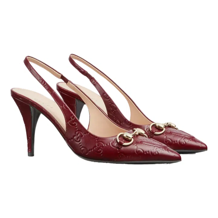 GG Leather Women’s Horsebit Pumps Gucci