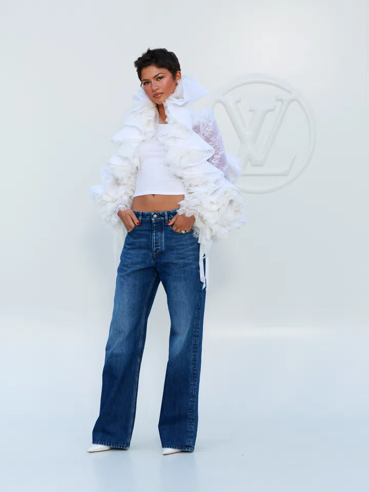 Zendaya at Louis Vuitton Spring Summer 2027 show Paris Fashion week