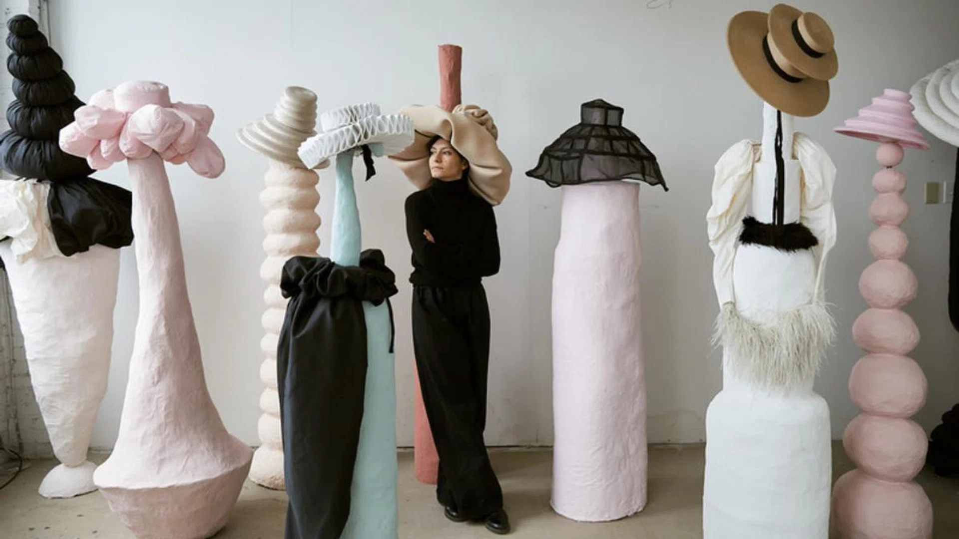 Maryam Keyhani is the Tehran-born, Toronto-raised, Berlin-based artist and hat designer. Credit: Courtesy