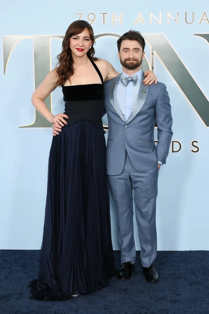 Daniel Radcliffe Erin Darke Tony Awards 2026 outfits